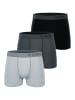 Unbekannt Boxershorts My Essential 3 Pack Boxers Cotton Bio in Anthrazit Melange 3080