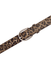 Vanzetti Gürtel Leder taupe-dark brown