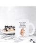 Mr. & Mrs. Panda Teetasse Igel Kuchenstück mit Spruch in Transparent