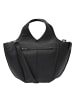 VLD VOi Leather Design Hirsch Jela Handtasche Leder 38 cm in schwarz
