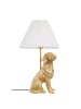 Butlers Butlers Tischleuchte EL BELLO Hund in Gold
