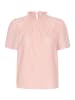 SAINT TROPEZ Kurzarm-Bluse JovitaSZ Gerade Passform in Ash Rose