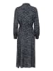Kaffe Kleid KAoline Relaxed fit in Blue Graphic Dots