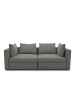 58 aufm Kessel GARTENLOUNGE Sofa 2-Sitzer Bozhana 220x67x96 Outdoorbezug in anthrazit