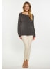 faina Damen Pullover in Schwarz