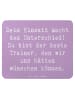 Mr. & Mrs. Panda Mousepad Spruch Trainer Unterschied mit Spruch in Lavendeltraum