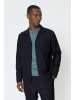 Matinique Overshirts MAlanden Gerade Passform in Navy Pinstripe