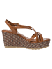 Marco Tozzi Sandalette in COGNAC COMB