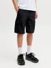 JACK & JONES Junior Cargo Shorts in Black