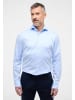 Eterna Soft Luxury Shirt Twill Langarm in Blau
