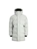 Jack and Jones JCOFUSION Long Puffer Jacket in Grau