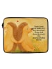 Mr. & Mrs. Panda Laptop Sleeve Igel händchenhaltend Design mit S... in Weiß