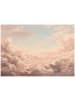 WALLARENA Fototapete Wolken in Rosa