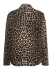 Kaffe Jeanshemd KAjessica Loose fit in Black/Brown Leopard