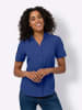 Sieh an! Hemdbluse in royalblau