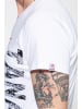 Akito Tanaka Akito Tanaka T-Shirt mit Frontprint Strong in weiß