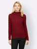 Heine Feinstrickpullover in dunkelrot