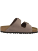 Birkenstock Pantolette Arizona Big Buckle Nubukleder normal in lila
