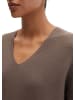 Marc O'Polo Seamless-Pullover loose in Chalky Brown