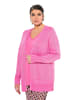 Ulla Popken Strickjacke in pink
