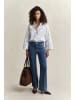 Gant Bluse in indigo weiß