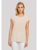 F4NT4STIC Extended Shoulder T-Shirt Escape Discover the World Mountain in Whitesand