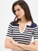 JOOP! T-Shirt in marine weiß