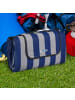 relaxdays Picknickdecke in Blau/ Grau - (B)200 x (T)200 cm