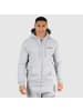 SMILODOX Zip Hoodie Malcolm in Grau Melange