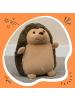 relaxdays Türstopper "Igel" in Braun