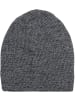 styleBREAKER Strick Beanie Mütze in Schwarz-Weiß