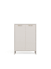 kommodly Badezimmerschrank Kato in Weiß - (B)66cm x (T)30cm x (H)90cm