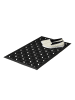 relaxdays Fußabtreter in Schwarz - 75 x 45 cm