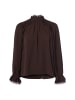 MARC CAIN COLLECTIONS Blusenshirt in schoko - 0002