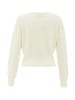 faina Women Cardigan in Wollweiss