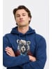BLEND Kapuzenpullover BHSweatshirt in Blau