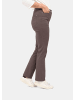 GOLDNER Perfekte Super-Stretch-Hose CARLA in taupe