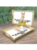 Mr. & Mrs. Panda Tablett aus Holz Quokka Happy mit Spruch in Weiß
