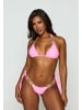 Moda Minx Bikini Top Boujee Triangle Top in pink