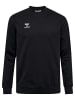 Hummel Sweatshirt Regular Fit Sweatstoff Rundhalsausschnitt in Schwarz-2