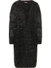 myMo ROCKS Damen Strickjacke in Schwarz