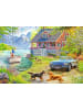 Ravensburger Ravensburger Puzzle 200 Teile Sommerhaus am See in bunt