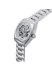 Heritor Elliott Uhr mit Edelstahlarmband in Silver/White/Silver