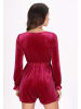 faina Women Jumpsuit in Wine Red