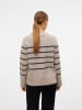 Vero Moda Strickpullover in Silver Mink