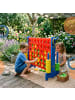 relaxdays Vier Gewinnt "3 in 1" in Rot/ Blau - (B)121 x (H)88 x (T)44 cm