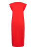 KAFFE curve Kleid KCcaline Regular fit in Poppy Red