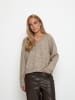 Peppercorn Pullover in Toffee melange