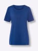Sieh an! Longshirt in royalblau