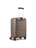 Redolz Essentials 17 2.0 4 Rollen Kabinentrolley 55 cm Laptopfach mit Dehnfalte taupe